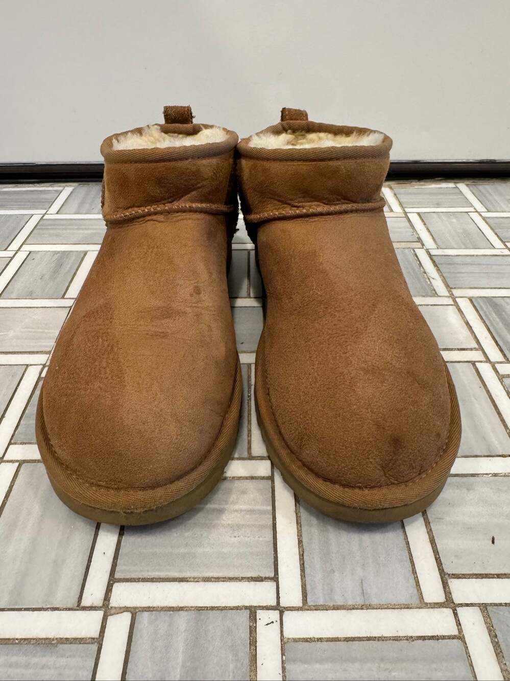 Women’s UGG Classic Ultra Mini – Chestnut - Size 10